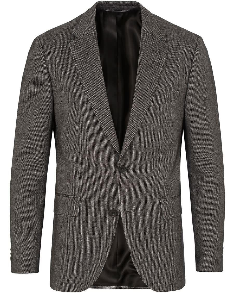 boss jayson patch wool blazer saltpepper For Prisen Lav pp19o